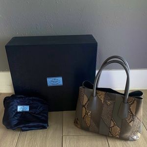 Prada Snakeskin/Python Bag
